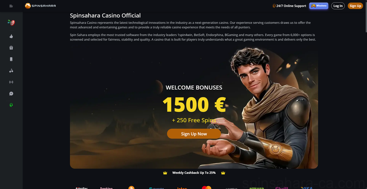 Spinsahara Casino Casino